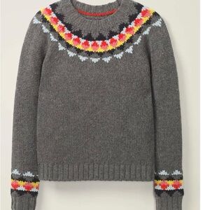 Boden Cordelia Fair Isle Sweater